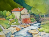 Olga Zakharova Art - Landscape - Italy Side